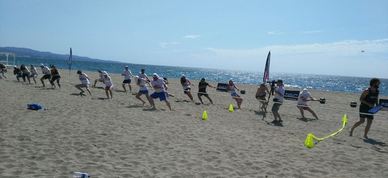 Beach Games Corporate Event by Boot Camp Marbella